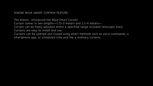 XIAOMI MIJIA SMART CURTAIN DETAILS смотреть онлайн