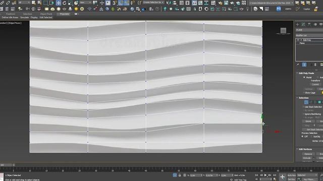 How to do 3D Wall Panel in 5 MINUTES | 3DS Max Tutorial смотреть онлайн