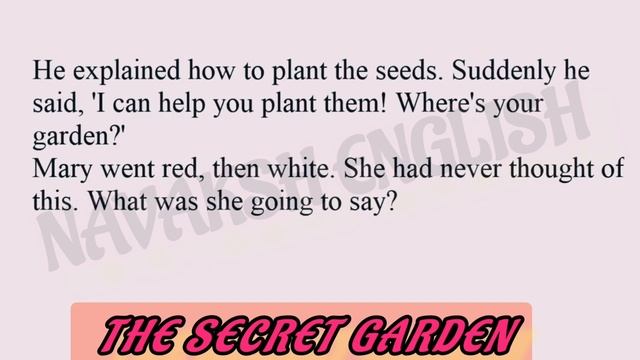 Learn English With Story Level 2  The Secret Garden #gradedreader #ielts Listening Test 2022
