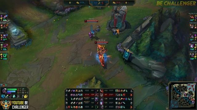 UZI TRIES NEW SENNA BUILD! - Uzi Plays Senna Support Vs Thresh! | Season 11