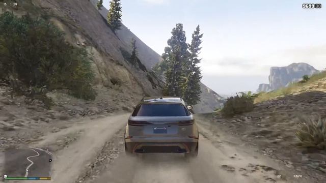 Range Rover Velar 2019 Off-Road - GTA 5 gameplay смотреть онлайн