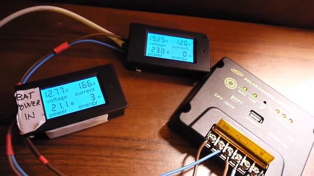 CPY-2410 MPPT Solar Charge Controller Test..Fake MPPT ?