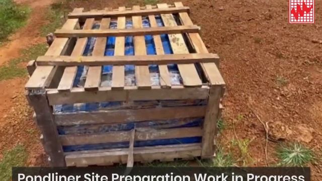Silpaulin Pond Liner Installation | 250 micron | Midnapur Site | Plastic Pond Lining Films смотреть онлайн