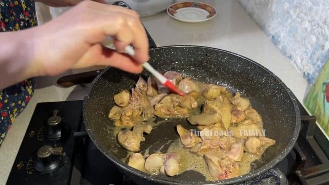 Готовим вкуснятину из куриной печени | TimeFoods_FAMILY