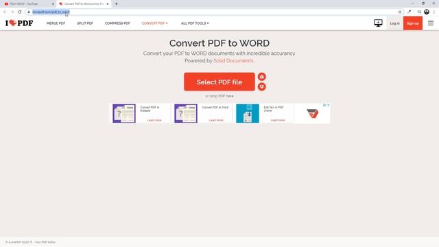 HOW TO CONVERT PDF TO WORD