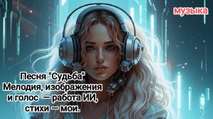 Песня "Судьба"
