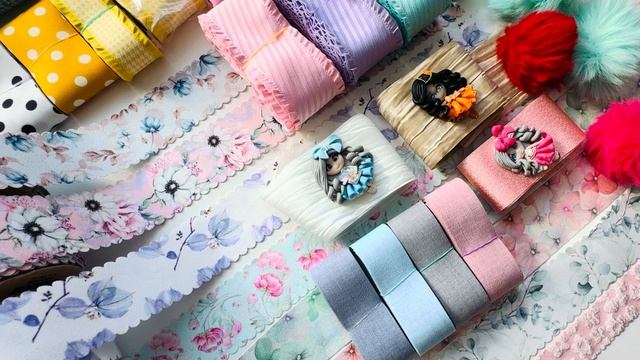 Распаковка товаров для рукоделия