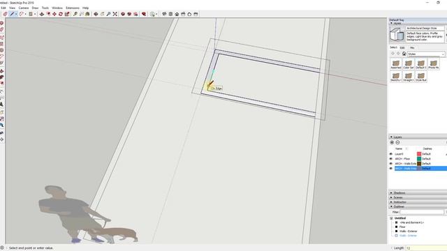 SKETCHUP 2019 FOR LAYOUT - Part 1 - Floor Plan and Walls смотреть онлайн