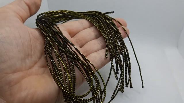 Гайтан для крестика с люрексом чёрный с золотой нитью 10шт. смотреть онлайн