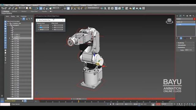 Tutorial 3ds Max Robotic Arms - Rig N Setup 17050901 смотреть онлайн