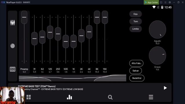 A MELHOR CONFIGURAÇÃO PARA O POWERAMP, O MAXIMO DE GRAVE +REVERB (30/09/2022)  (ATUALIZADO)