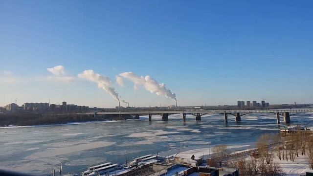 Осенний ледоход на Оби