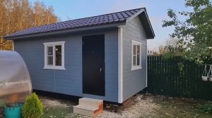 Дачный домик бытовка 6 на 3.