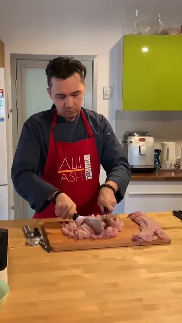 Фаршированная щука, гефилте фиш. Рубим филе двумя ножами #ashtatar