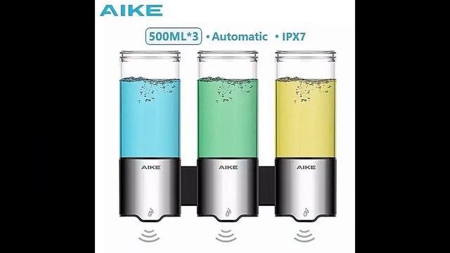 Модель AIKE AK1212 Автодозатор мыла (Нержавейка)