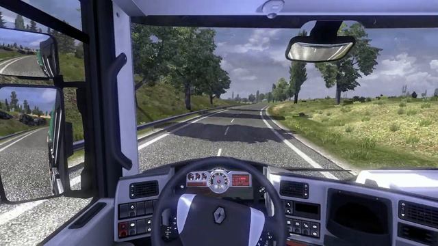 Euro Truck Simulator 2 Multiplayer HD - Mannheim /D/ to Strasbourg /FR/ смотреть онлайн