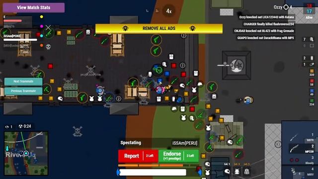 GETTING SO CLOSE TO THE WIN BUT FAILING..|| SURVIV.IO 50v50 смотреть онлайн