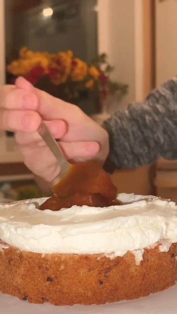 Морковный бисквит 🥕 С карамелью 🤪