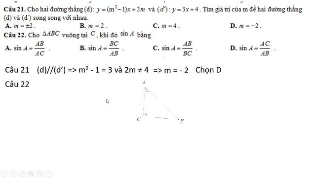 Hướng dẫn giải đề thi thử số 3 môn toán tuyển sinh lớp 10 theo form tỉnh Hưng Yên năm 2020 - 2021 смотреть онлайн
