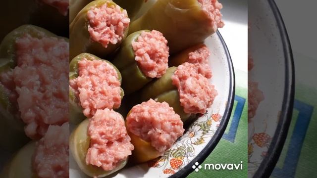 №136#Перцы фаршированные!!