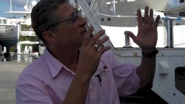 Hull Flare (Removable Hull) on Mega Yacht In Fort Lauderdale смотреть онлайн