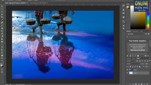 Photoshop CC 2016 BÀI 15  Hiệu ứng HDR và Camera RAW