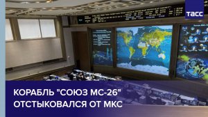 Возвращение международного экипажа с МКС на Землю.