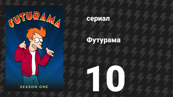 Футурама 1 сезон 10 серия «Незабываемый полёт» (мультсериал, 1999)