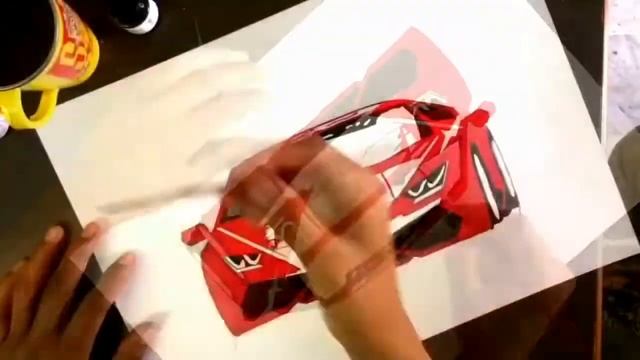 How to draw a Lamborghini car - step by step | A J Films смотреть онлайн