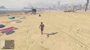 Grand Theft Auto V PlayStation 4 Тревор на пляже
