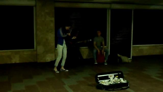 Музыка из подземки Инструменталка (Cover Nirvana RapeMe) смотреть онлайн