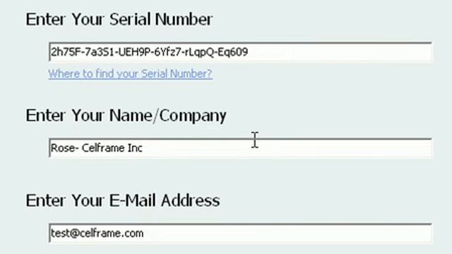 Celframe Product Online Activation смотреть онлайн