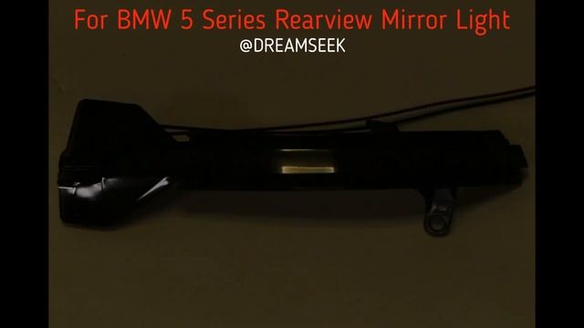 Dreamseek LED Side Mirror Light For BMW 5 6 7 Series F10 F11 F12 With Sequential Turn Signal Light смотреть онлайн