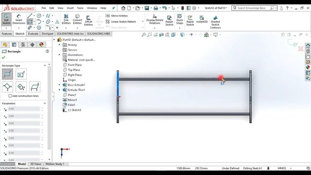 Solidworks - ( Bench Project ) for beginners смотреть онлайн