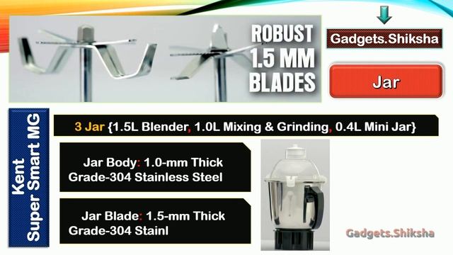 🔥Kent Super Smart Mixer Grinder Review ►मिक्सर ग्राइंडर ►Best 800W Mixer Grinder ►Kent Mixer Grinde смотреть онлайн