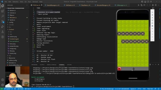 Tower Defense for Android using MonoGame Part 5 смотреть онлайн