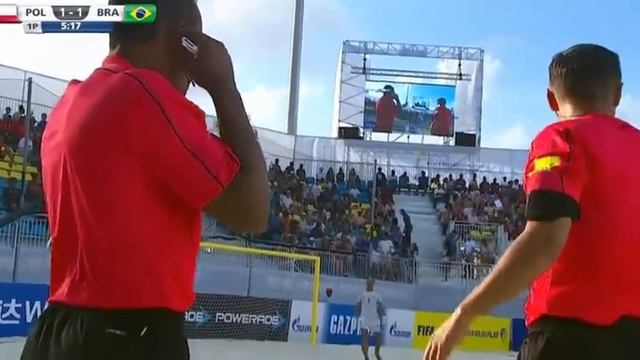 ЧМ-2017. Матч Бразилия - Польша. Момент для судьи-2 смотреть онлайн