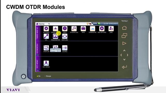 VIAVI T-BERD/MTS 4000v2 - CWDM OTDR Module: Light Source смотреть онлайн