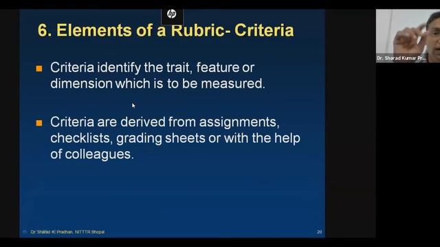 e- FDP -Development & Use of Rubric for Effective Assessment & Mapping Outcomes Dr Sharad K Pradhan смотреть онлайн