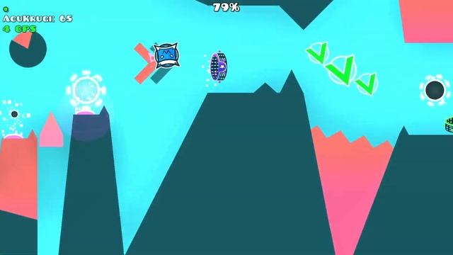 Acu 100% [MY FIRST EXTREME] | Geometry Dash 2.206 смотреть онлайн