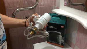 Сборка и подключение водонагревательного крана