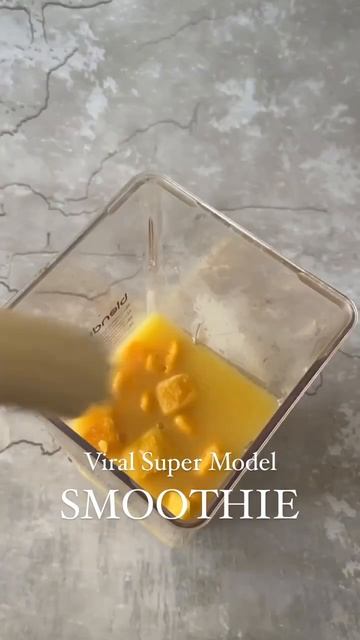 Viral Super Model Smoothie