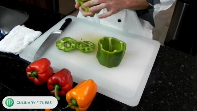 How To Cut Bell Peppers | Private Chef Catering Co |  Knife Skills | Chef Dennis | Personal Chef
