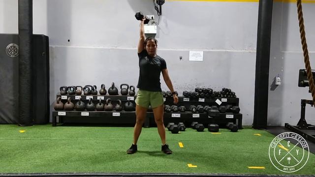 Single arm Dumbbell Snatches смотреть онлайн