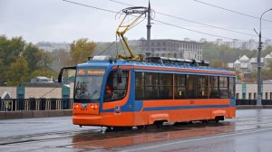 Поездка на трамвае 71-623-02 по временному маршруту №32 (31.08.2024) №30413