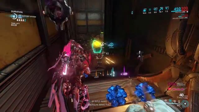 Warframe_Toon Vs NIGHTWAVE Challenges,Help Clem & Kill 150 Enemies With Electricity With PROTEA Don