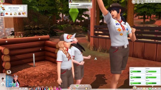 OBÓZ HARCERSKI I URODZINY! :D✨RAZEM RAŹNIEJ✨THE SIMS 4 смотреть онлайн