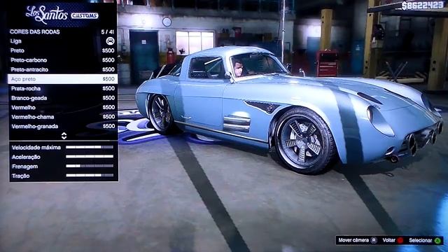 GTA V Tunando o Benefactor Stirling GT смотреть онлайн