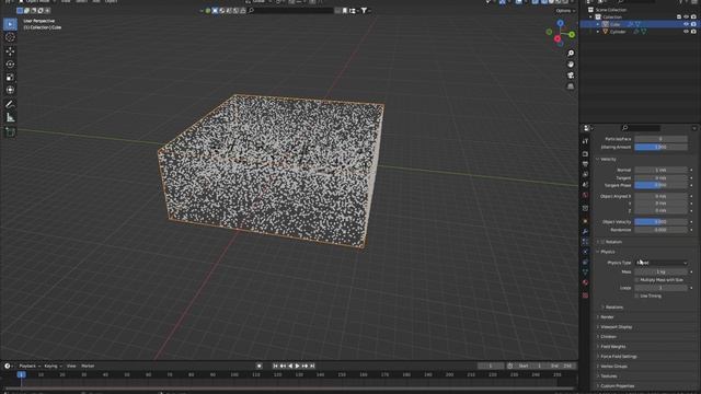 Blender Particle System | Morph particles in any SHAPE | Blender 3.6 смотреть онлайн
