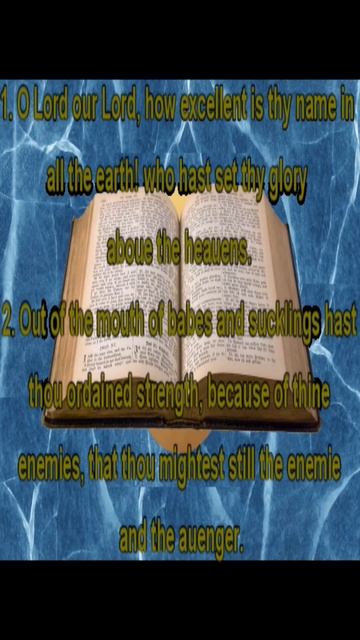 Psalms 8:1-3 1611 KJV #shorts смотреть онлайн